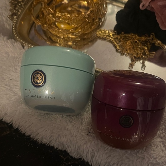Tatcha violet-c radiance mask & the water cream bundle